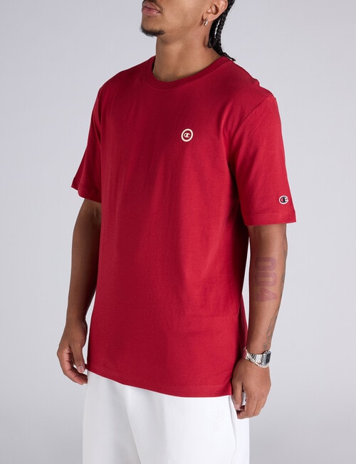 Champion Legacy Tech Tee, Cardinal product photo View 02 L