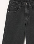 No Issue Skate Denim Short, Black product photo View 03 S