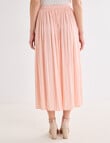 Whistle Pleat Midi Skirt, Peach product photo View 02 S