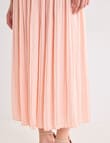 Whistle Pleat Midi Skirt, Peach product photo View 04 S