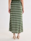 Whistle Polka Dot Slip Skirt, Green product photo View 02 S