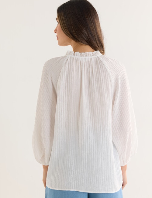 Whistle Bohemian Blouse, Ivory product photo View 02 L