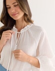 Whistle Bohemian Blouse, Ivory product photo View 05 S