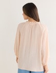 Whistle Bohemian Blouse, Light Peach product photo View 02 S