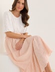 Whistle Boho Skirt, Peach product photo View 03 S