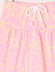 Mac & Ellie Icecream Knit Skort, Pink product photo View 03 S