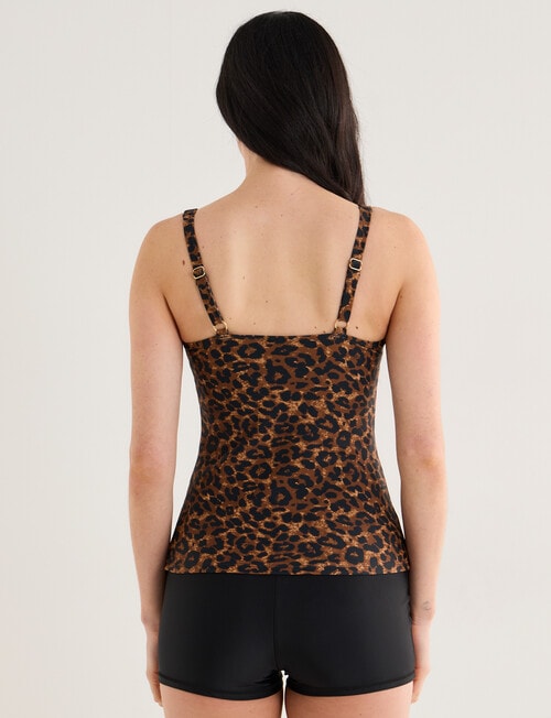 Zest Resort Sally Tankini, Animal Print product photo View 02 L