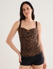 Zest Resort Sally Tankini, Animal Print product photo View 04 S
