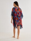 Zest Resort Chiffon Kaftan, Paradise Floral product photo View 02 S
