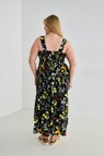 Studio Curve Printed Sundress, Citrus Fruits product photo View 02 S