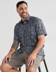 Logan Short Sleeve Shirt, Tavish Dark Navy product photo