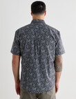 Logan Short Sleeve Shirt, Tavish Dark Navy product photo View 02 S