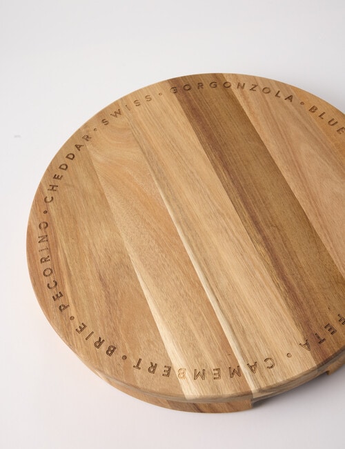 SouthWest The Cheese Co. Round Serving Board, 40cm product photo View 03 L
