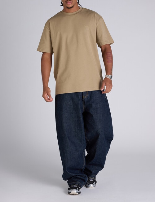Champion Rochester Base Tee, Sand Pepper Khaki product photo View 04 L