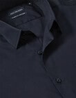 Van Heusen Classic Long Sleeve Poplin Shirt, Black product photo View 04 S