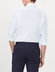 Van Heusen Tailored Long Sleeve Poplin Shirt, White product photo View 02 S