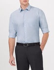 Van Heusen Classic Long Sleeve Dobby Shirt, Grey product photo