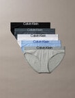 Calvin Klein Cotton Sth Bikini Brief, 5-Pack, Black Turbulence Multi product photo