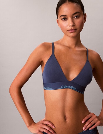 Calvin Klein Icon Cotton Modal LL Triangle, Dark Denim product photo