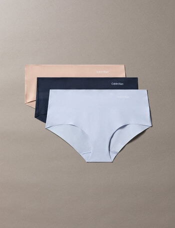 Calvin Klein Invisibles Hipster Brief, 3-Pack, Casual Blue,Speakeasy & Cedar product photo