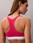 Calvin Klein Icon Cotton Modal Bralette, Vibrant Pink product photo View 04 S