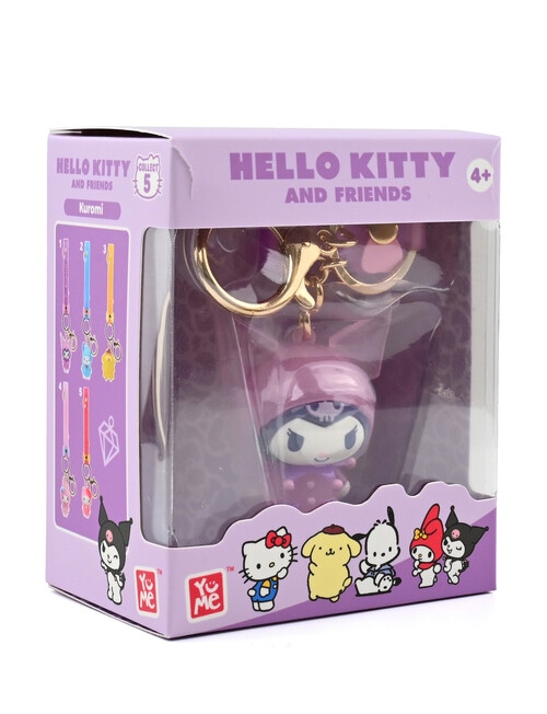 Hello Kitty Figure Keychain - Raincoat Series, Assorted product photo View 06 L