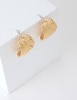 Whistle Accessories Geo Shape Earring, Gold Tone product photo View 02 S