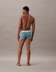 Calvin Klein Engineered Trunk, 3-Pack, Dusty Sage, Grey Heather & Black product photo View 03 S
