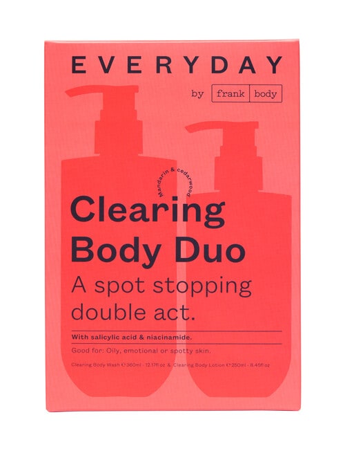 Frank Body Everyday Clearing Body Duo product photo View 03 L