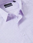 Van Heusen Classic Long Sleeve Check Shirt, Purple product photo View 03 S