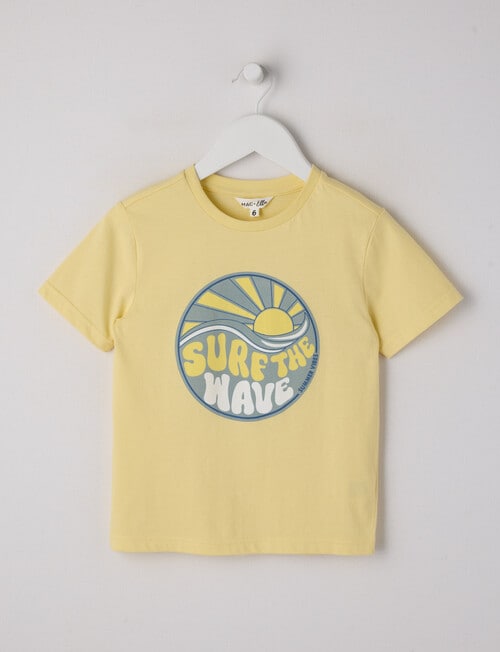 Mac & Ellie Surf Time Short Sleeve, Citrus product photo