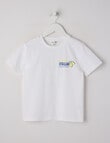 Mac & Ellie Limone Short Sleeve Tee, Milk product photo