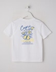 Mac & Ellie Limone Short Sleeve Tee, Milk product photo View 02 S