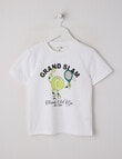 Mac & Ellie Grand Slam Short Sleeve Tee, Milk product photo
