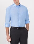 Van Heusen Classic Long Sleeve Tear Print Shirt, Blue product photo