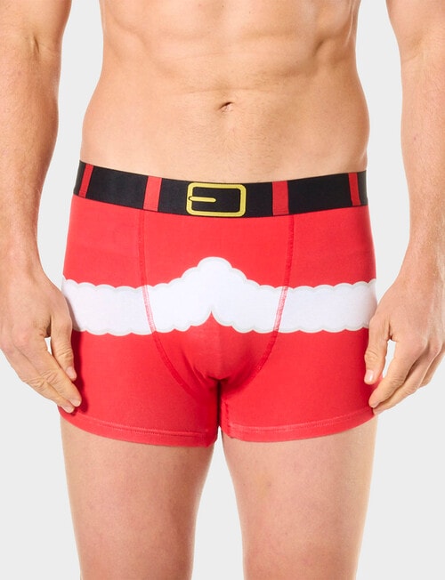 Mitch Dowd Xmas Trunk & Santa Pants Hat Set, Red product photo View 02 L