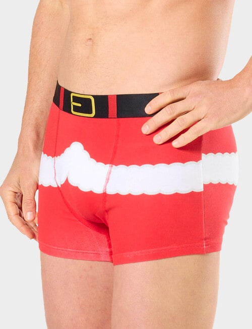 Mitch Dowd Xmas Trunk & Santa Pants Hat Set, Red product photo View 04 L