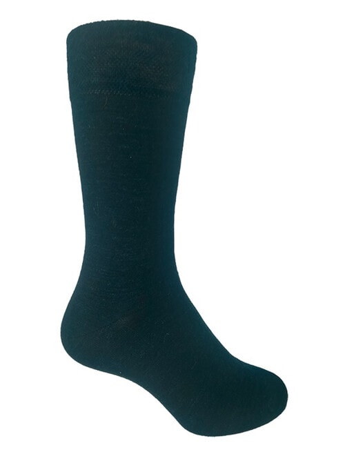 DS Socks Merino Alpaca Blend Dress Sock, Navy product photo