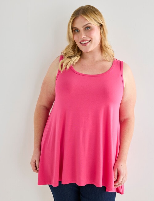 Bodycode Curve Swing Tank, Pink Flash product photo