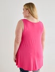 Bodycode Curve Swing Tank, Pink Flash product photo View 02 S