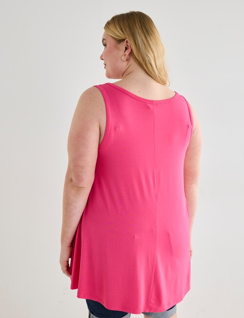 Bodycode Curve Swing Tank, Pink Flash product photo View 02 L