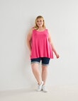 Bodycode Curve Swing Tank, Pink Flash product photo View 03 S