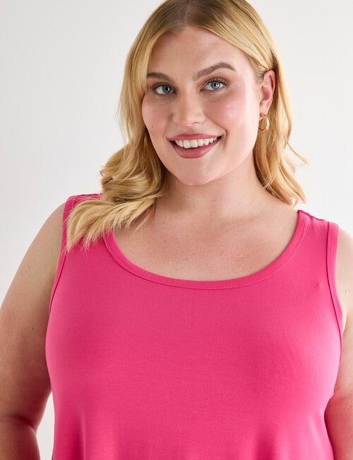 Bodycode Curve Swing Tank, Pink Flash product photo View 04 L