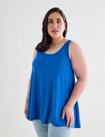 Bodycode Curve Swing Tank Top, Gentle Blue product photo