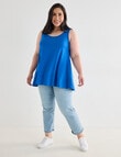 Bodycode Curve Swing Tank Top, Gentle Blue product photo View 03 S
