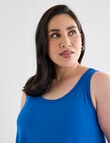 Bodycode Curve Swing Tank Top, Gentle Blue product photo View 04 S
