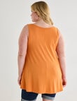 Bodycode Curve Swing Tank, Sun Orange product photo View 02 S