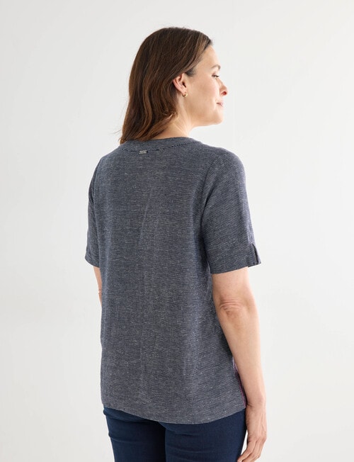 Line 7 Port Top, Blue product photo View 02 L