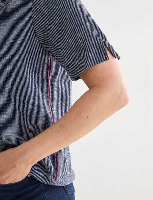 Line 7 Port Top, Blue product photo View 05 L