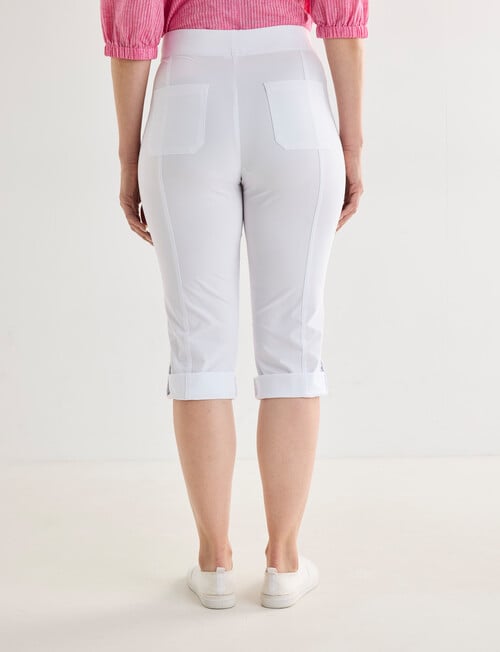 Line 7 Region Capri Pant, White product photo View 02 L